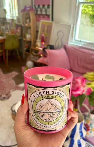 Earth Sign Candle